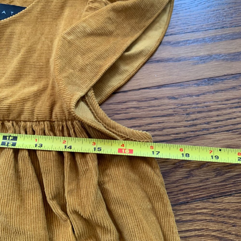 Hatch Tan Ruffle Sleeve Blouse - Picture 6 of 8